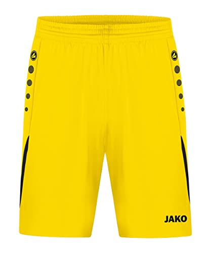 JAKO - Défi des Pantalons De Sport, Mixte, Citro/Noir, S - Amazon France à 16.79€