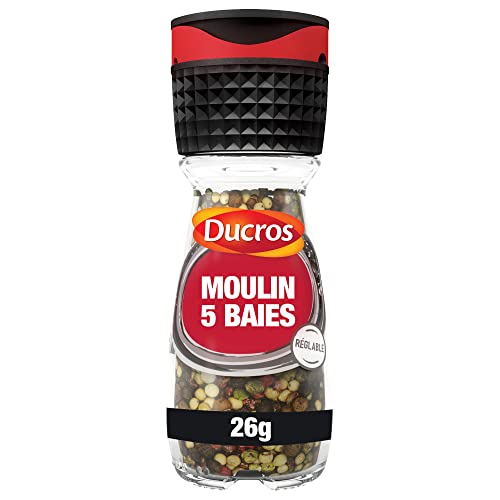 Ducros Moulin 5 Baies Doux Force, 26g - Épicerie Amazon France à 2.39€