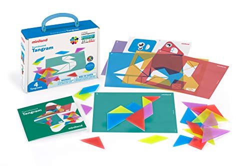 Miniland 32163 Tangram translucide, Multicolore - Jouets & Jeux Amazon France à 13.92€