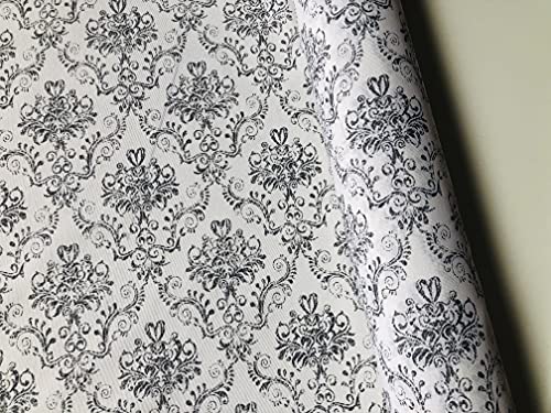Tela de damasco floral con estampado antiguo, material... - Mode & Vêtements Amazon Espagne à 3.29€