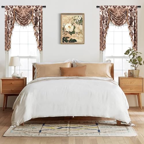 NAPEARL Jabot Rideaux à Volants et swags de Luxe pour... en promo à 26,88€ (-40%) sur Amazon FR