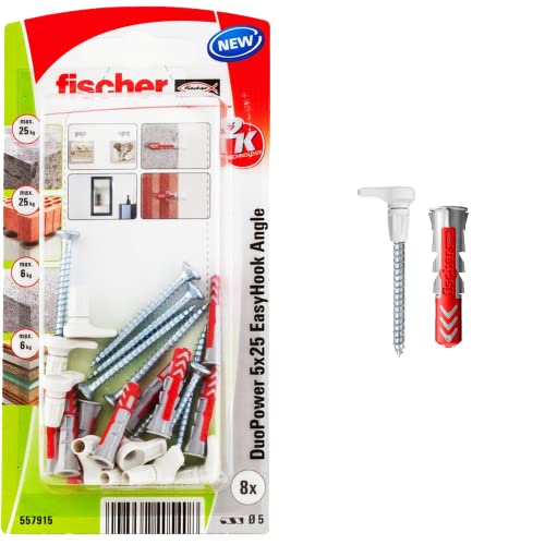 fischer - Crochet EasyHook droit avec cheville DuoPower... en promo à 4,99€ (-51%) sur Amazon FR