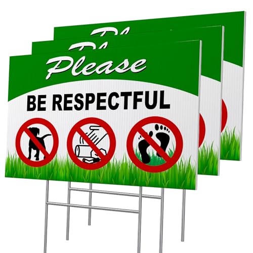 Schild mit Pfahl, 30,5 x 20,3 cm, doppelseitig, Coroplast... - Animalerie Amazon Allemagne à 6.31€