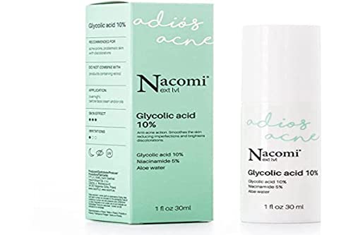Nacomi ext lvl, Ácido Glicólico 10% sérum, 30ml - Beauté & Parfums Amazon Espagne à 3.29€