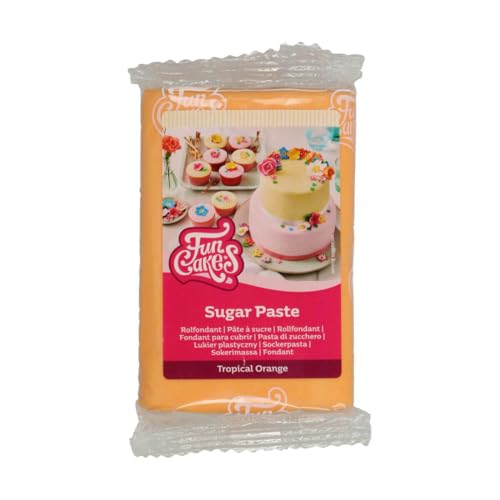 FunCakes Pâte à Sucre Tropical Orange: facile à utiliser... - Maison & Cuisine Amazon France à 2.25€