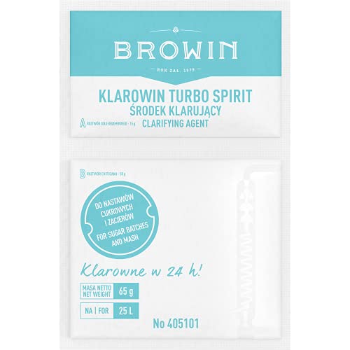 BROWIN® 405101 Turbo Spirit Clarifiant pour vin 25 l – 65... en promo à 1,60€ (-51%) sur Amazon FR