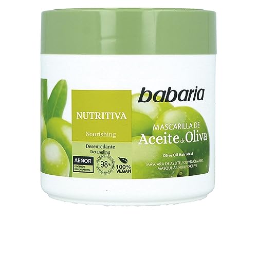 BABARIA MASCARILLA CAPILAR ACEITE DE OLIVA 400 ML - Beauté & Parfums en promo à 3.39€