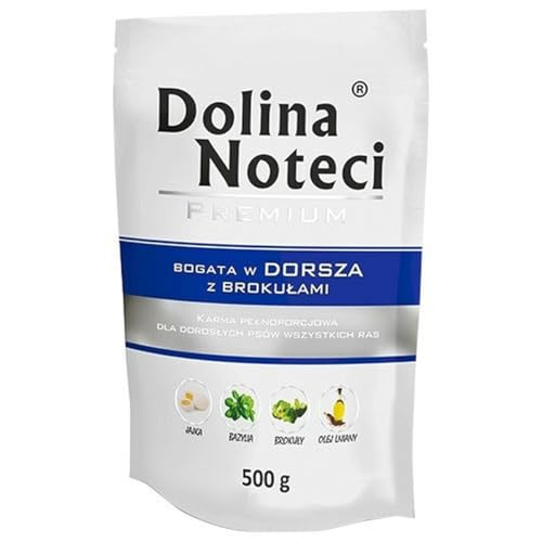 DOLINA NOTECI Premium COD avec Broccoli 500 G. - Animalerie en promo à 9.00€