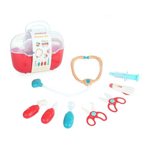 Miniland - Arztkoffer-Spielset für Kinder |... - Jouets & Jeux en promo à 11.49€