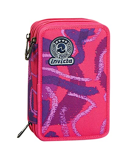 Invicta S. P. A. Astuccio 3 Scomparti, Street Jungle, Rosa... - Fournitures Bureau Amazon Italie à 29.47€