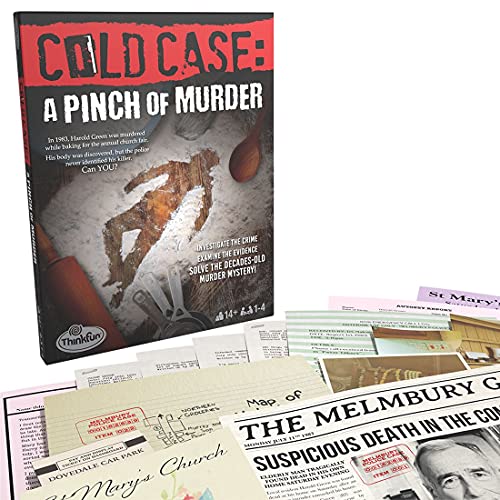 ThinkFun Cold Case Files A Pinch of Murder - Murder Mystery... - Jouets & Jeux Amazon Royaume-Uni à 9.99€