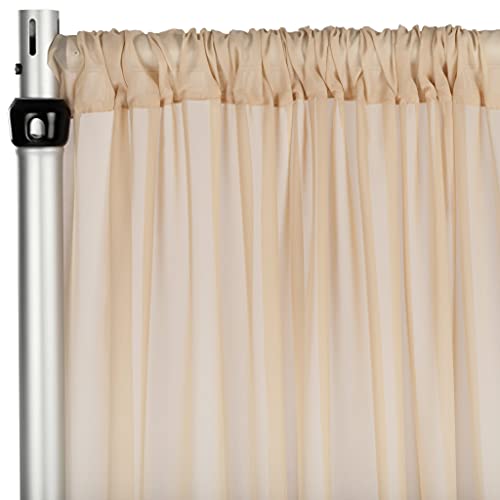 CV Linens bkdp_10x58_chif_champ Tenda in chiffon-305cm x... - Tech & Electronics Amazon Italy à 22.20€