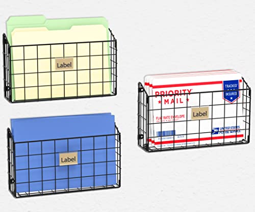 3 Pack - SimpleHouseware Grid Single Pocket Wall Mount File... - Amazon Royaume-Uni à 8.39€