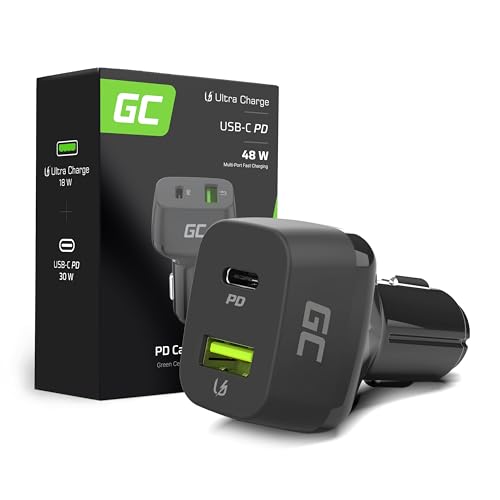GreenCell Car Charger 1 x USB-C Power Delivery 1 x USB 3.0... - High-Tech & Électronique Amazon Espagne à 12.48€