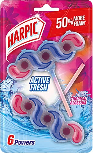 Harpic Active Fresh Toilet Rim Block Twin Pack, Tropical... - Auto & Moto Amazon Royaume-Uni à 1.67€