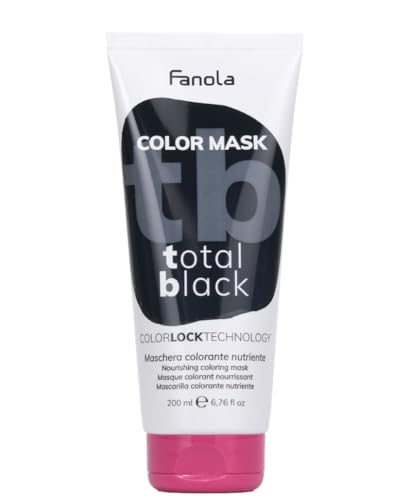 Fanola Color Mask Total Black 200ml - couleur noire... - Beauté & Parfums en promo à 12.00€