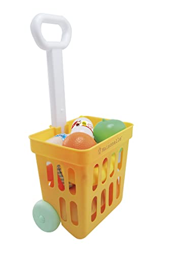 ODS - Chariot de Courses avec poignée Extensible, avec 14... - Jouets & Jeux Amazon France à 14.00€
