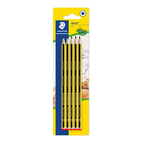 STAEDTLER 121-2 BK5D Noris School Graphite Pencils - HB... - Fournitures Bureau Amazon Royaume-Uni à 1.99€