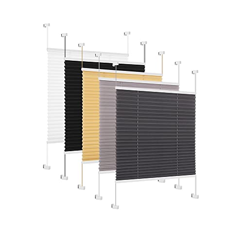 Eurohome Estor plisado gris 105 x 120 cm Klemmfix sin... - Amazon Espagne à 34.57€
