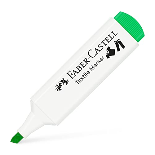 Faber-Castell Marqueur textile vert fluo - Loisirs Créatifs en promo à 2.67€