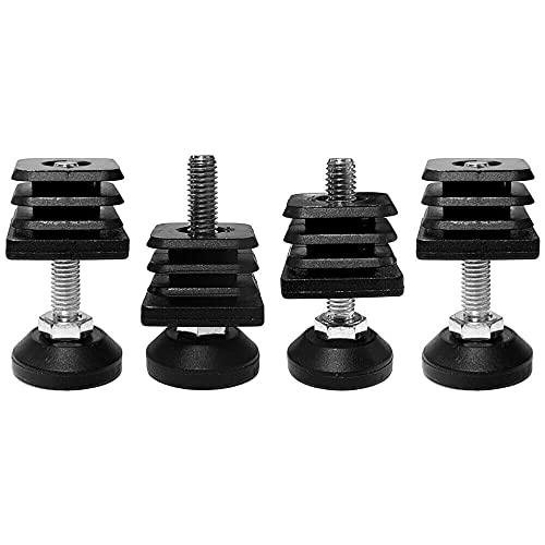 cyclingcolors 4x embout rentrant carré avec vis de réglage... - Maison & Cuisine en promo à 9.95€