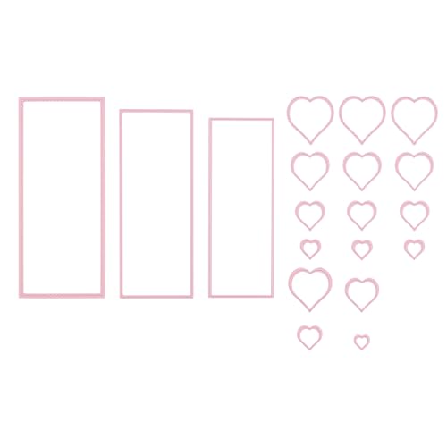 Nellie's Choice Corazón-19 Troqueles de Marco Múltiple-8,5... - Amazon Espagne à 6.74€