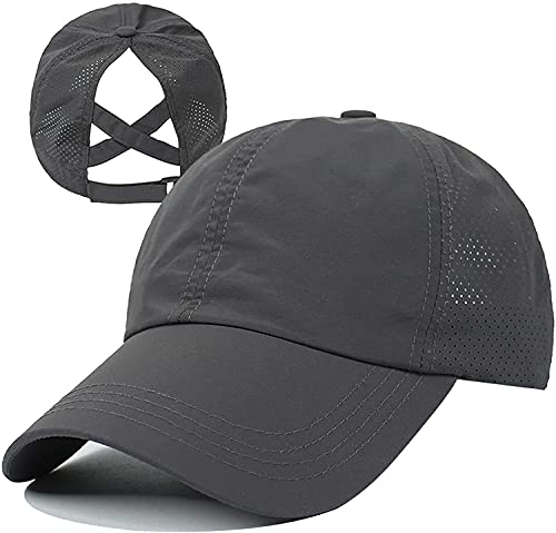 HGGE Gorra de béisbol para mujer con cola de caballo... - Sports & Fitness en promo à 4.99€