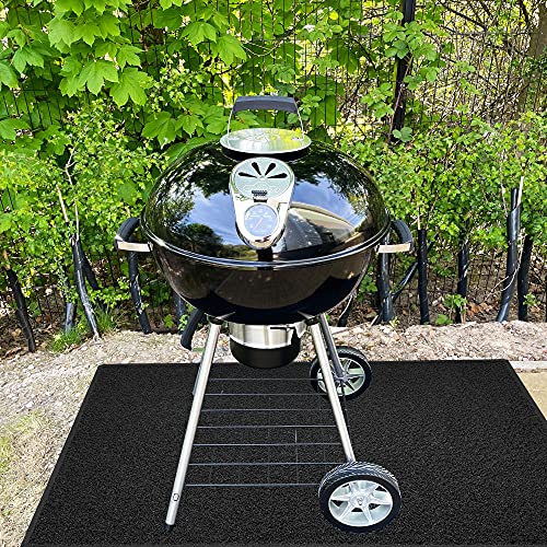 Nicoman Barbecue Grill Floor Protection Mat,Outdoor BBQ... - Jardin & Extérieur en promo à 16.76€