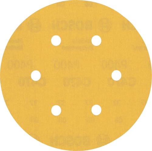 Bosch 5x Feuilles abrasives EXPERT C470 à 6 trous (pour... - Bricolage & Outils Amazon France à 6.65€