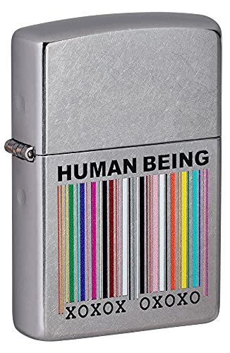 Zippo Encendedor a Prueba de Viento - Human Being - Acabado... - Auto & Moto Amazon Espagne à 24.10€