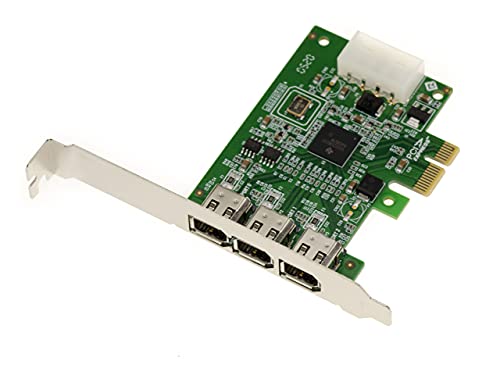 KALEA-INFORMATIQUE Scheda PCIe x1 con 3 porte Firewire 400... - High-Tech & Électronique Amazon Italie à 48.90€