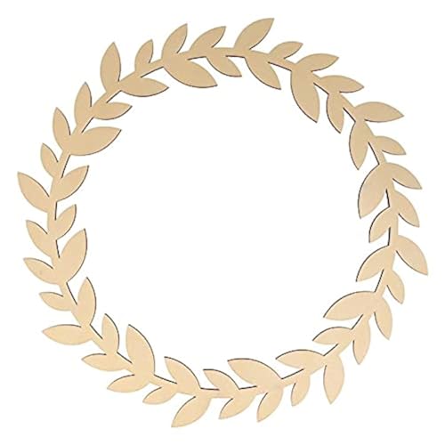 Artemio Wooden wall wreath Ø 35 cm - Leaves - Maison & Cuisine Amazon Royaume-Uni à 4.60€