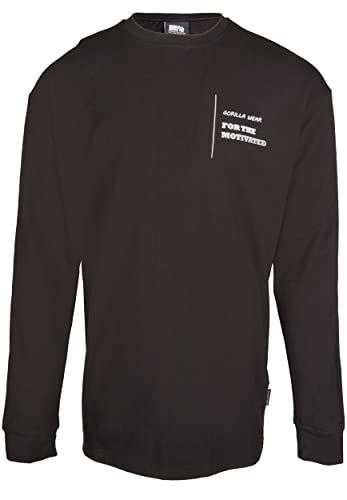 Boise Oversized Long Sleeve - Black - M en promo à 20,92€ (-55%) sur Amazon FR