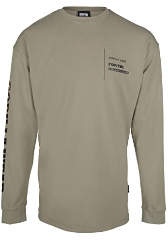 Boise Oversized Long Sleeve - Dark Green - 3XL - Nouvelle promo Amazon à 8.65€
