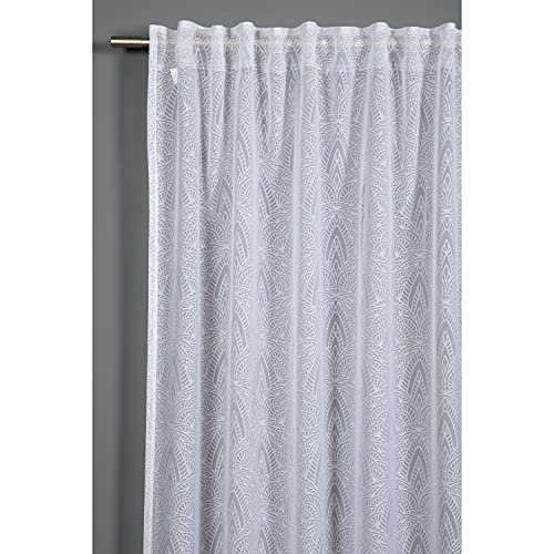 Gardinia Rideau à Passants Dissimulés Et Galon Fronceur, en... - Maison & Cuisine Amazon France à 20.74€