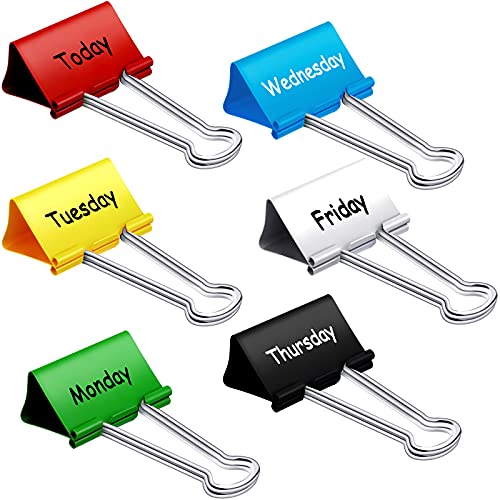 6 Pièces Grands Pinces de Reliure 2 Pouces Trombones de... - Auto & Moto Amazon France à 8.66€