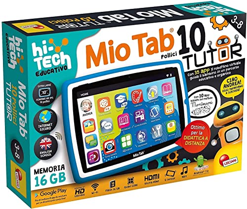 Liscianigiochi Mio Tab 25.4 cm Tutor XL 2021, Mehrfarbig... - High-Tech & Électronique en promo à 137.11€