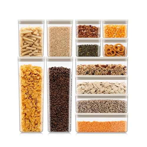 Bodum Set of 12 Storage Jars with White Lids CANTEEN... - Maison & Cuisine Amazon Royaume-Uni à 26.80€