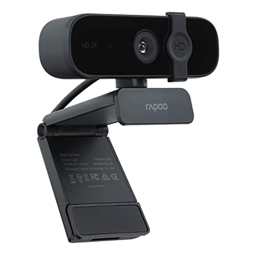 Rapoo XW2K Webcam 2560 x 1440 Pixels USB 2.0 Noir - High-Tech & Électronique Amazon France à 41.36€