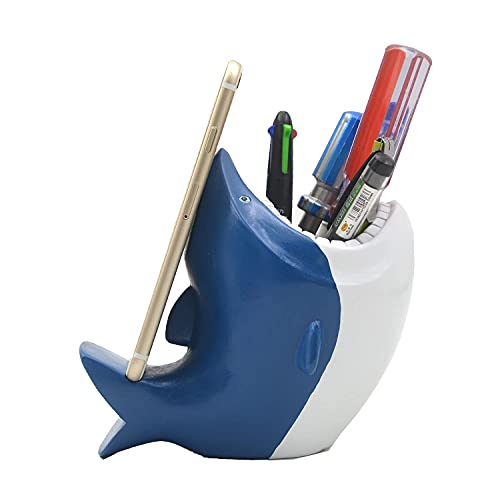 MONMOB Porte-stylo en forme de requin avec support de... - Fournitures Bureau en promo à 16.11€