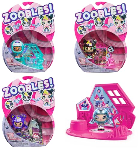Zoobles Jouet - Pack 1 Z-Girlz - Boules Magiques Colorées... en promo à 7,50€ (-41%) sur Amazon FR
