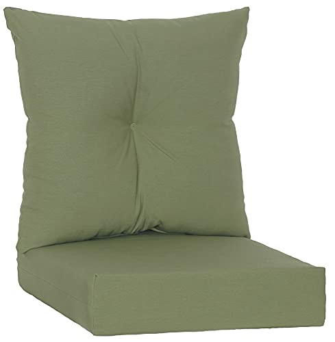 Rulu OutdoorIndoor Chair Cushion Set of 2 Pieces (Seat... - Sports & Fitness Amazon Royaume-Uni à 14.14€