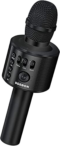 BONAOK Bluetooth Karaoke Mikrophon Erwachsene, Tragbares 3... en promo sur Amazon