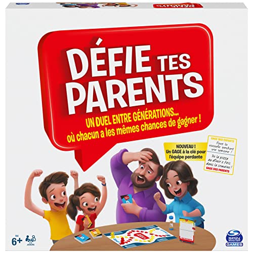 SPIN MASTER DEFIE TES Parents LANCEZ Paris - Deal du jour à 6.72€