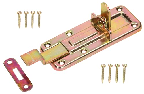 KOTARBAU 5907465966726 Lock latch, yellow, 120 mm - Amazon Royaume-Uni à 6.84€