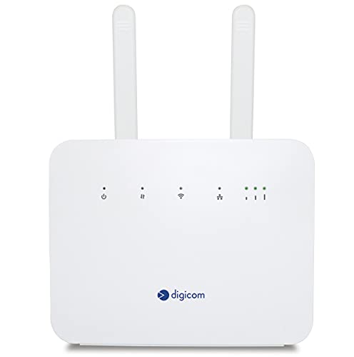 Digicom 4G+ LiteRoute Plus Router 4.5G CAT6 300Mbps, Wi-Fi... - High-Tech & Électronique Amazon Italie à 140.87€