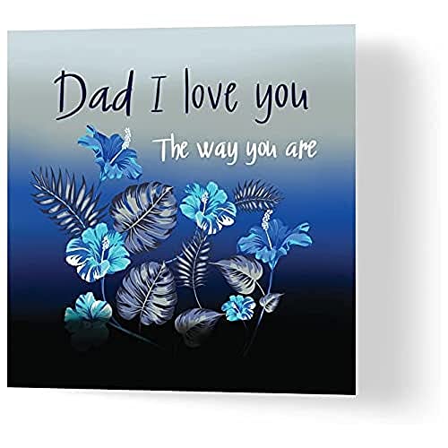Wuzci Tarjeta de felicitación para el día del padre con... - Amazon Espagne à 6.29€