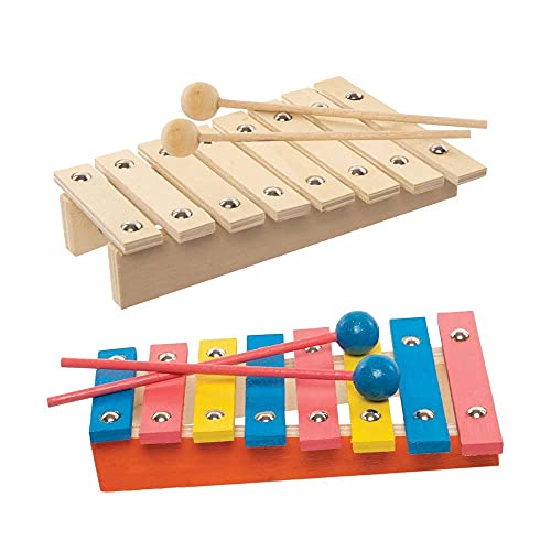 Baker Ross FE598 Artisanat de xylophone en bois - Lot de 2... - Jouets & Jeux Amazon France à 7.99€