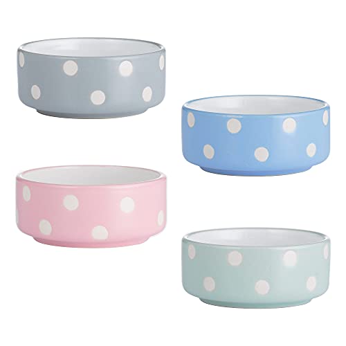 Mason Cash Polka Dot 8cm Small Pet Bowl, 1 Selected from... - Animalerie Amazon Royaume-Uni à 1.00€