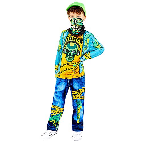 amscan 9911995 - Jungen Gaming Zombie Halloween Kostüm 6-8... - High-Tech & Électronique en promo à 13.14€